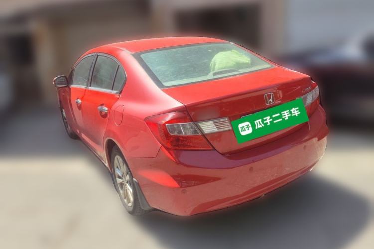 Used Honda Civic 2013 10th Anniversary 1.8L Automatic Luxury Edition Rear Left 45 Deg