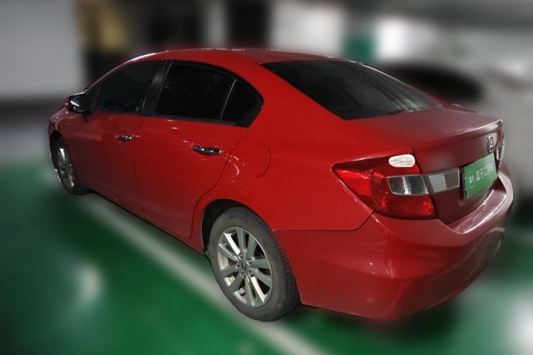 Used Honda Civic 2013 10th Anniversary 1.8L Automatic Luxury Edition Rear Left 45 Deg