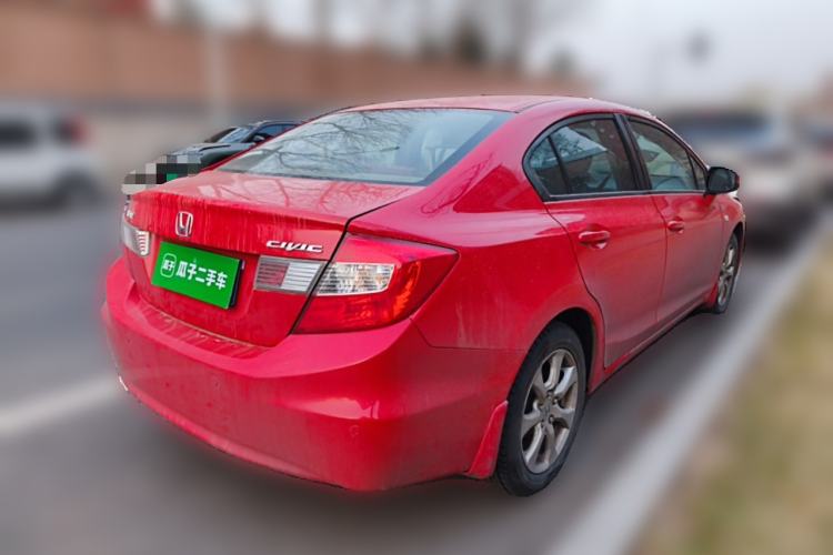 Used Honda Civic 2013 10th Anniversary Edition 1.8L Manual Comfort Version Rear Right 45 Deg