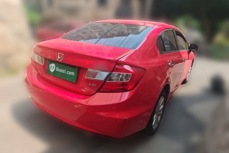 Used Honda Civic 2013 10th Anniversary 1.8L Automatic Luxury Edition Rear Right 45 Deg