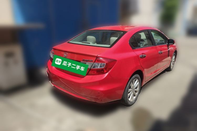 Used Honda Civic 2013 10th Anniversary 1.8L Automatic Luxury Edition Rear Right 45 Deg