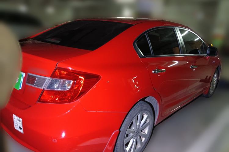 Used Honda Civic 2013 10th Anniversary 1.8L Automatic Luxury Edition Rear Right 45 Deg