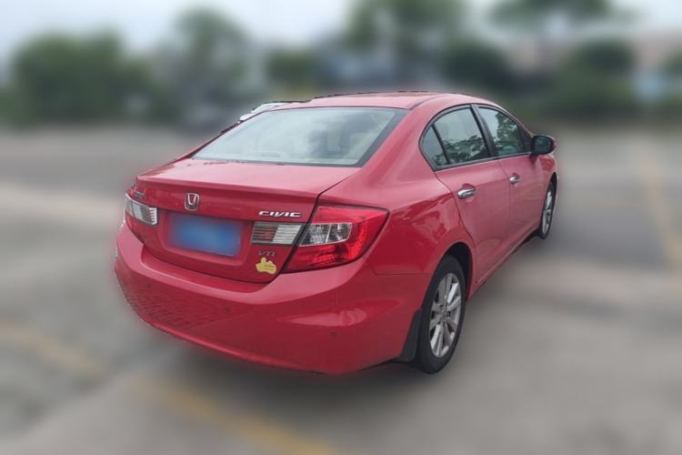 Used Honda Civic 2013 10th Anniversary 1.8L Automatic Luxury Edition Rear Right 45 Deg