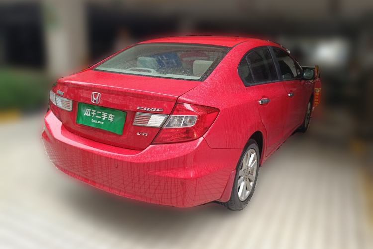 Used Honda Civic 2013 10th Anniversary 1.8L Automatic Luxury Edition Rear Right 45 Deg