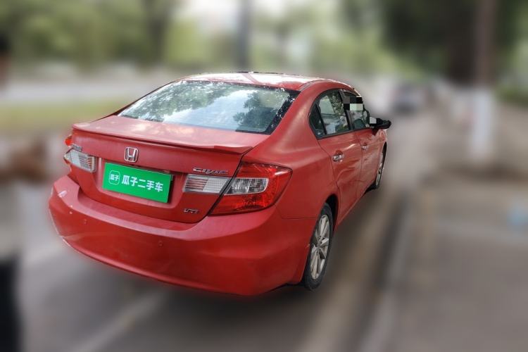 Used Honda Civic 2013 10th Anniversary 1.8L Automatic Luxury Edition Rear Right 45 Deg