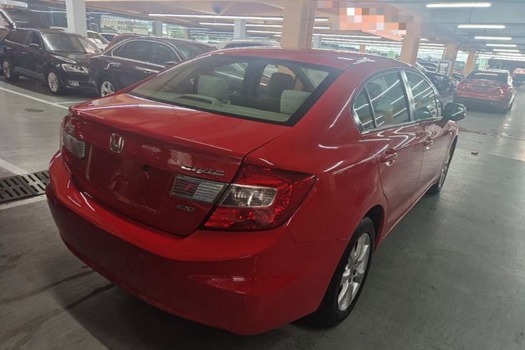 Used Honda Civic 2013 10th Anniversary 1.8L Automatic Comfort Version Rear Right 45 Deg