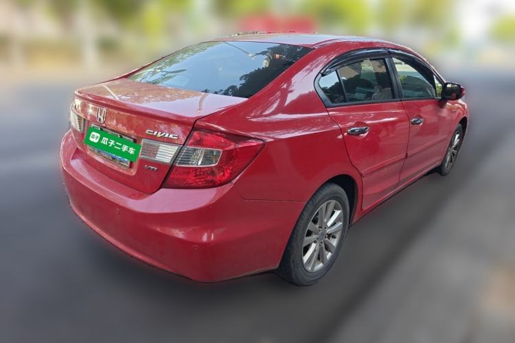 Used Honda Civic 2013 10th Anniversary 1.8L Automatic Luxury Edition Rear Right 45 Deg