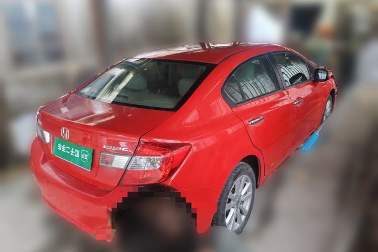 Used Honda Civic 2013 10th Anniversary 1.8L Automatic Luxury Edition Rear Right 45 Deg