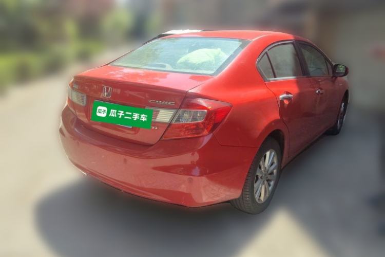Used Honda Civic 2013 10th Anniversary 1.8L Automatic Luxury Edition Rear Right 45 Deg