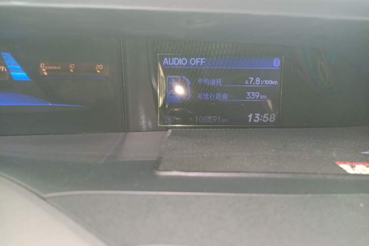 Used Honda Civic 2013 10th Anniversary 1.8L Automatic Luxury Edition Odometer Close Up