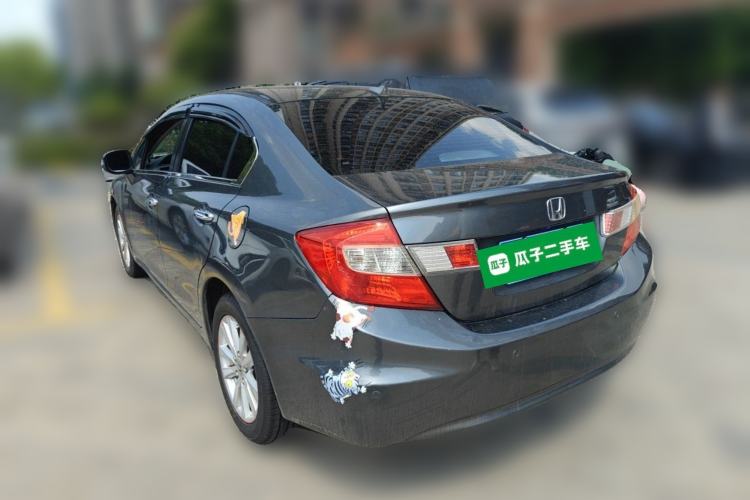 Used Honda Civic 2013 10th Anniversary 1.8L Automatic Luxury Edition Rear Left 45 Deg