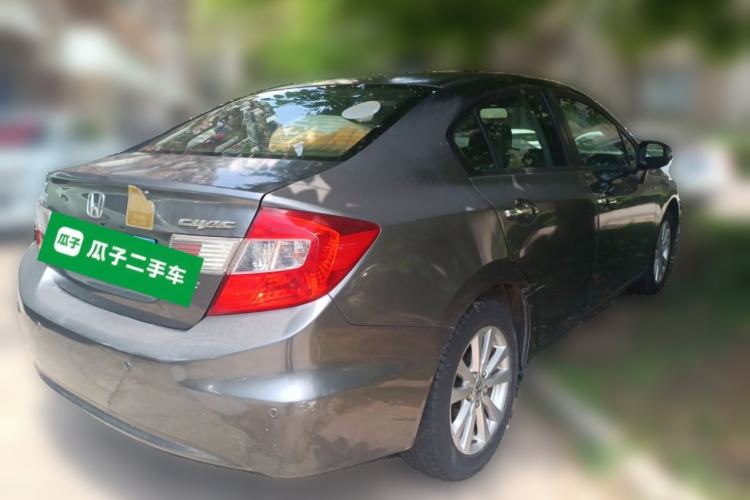Used Honda Civic 2013 10th Anniversary 1.8L Automatic Luxury Edition Rear Right 45 Deg