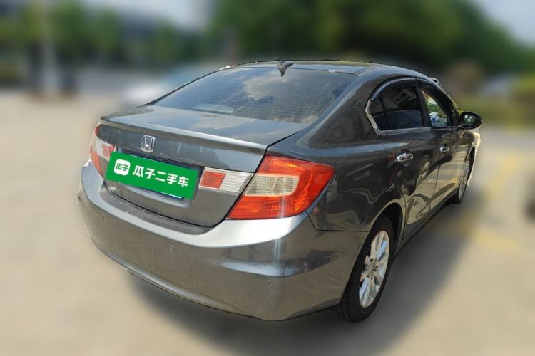 Used Honda Civic 2013 10th Anniversary 1.8L Automatic Luxury Edition Rear Right 45 Deg