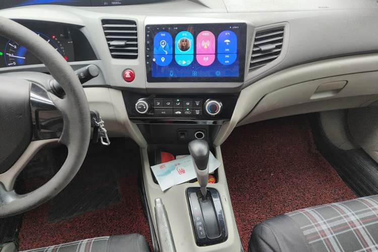 Used Honda Civic 2013 10th Anniversary 1.8L Automatic Comfort Version Audio And AC Panel