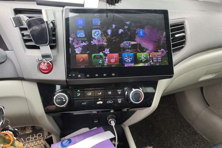 Used Honda Civic 2013 10th Anniversary Edition 1.8L Manual Comfort Version Audio And AC Panel