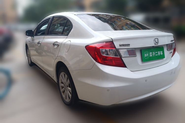 Used Honda Civic 2013 10th Anniversary 1.8L Automatic Luxury Edition Rear Left 45 Deg