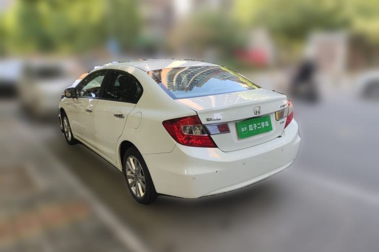 Used Honda Civic 2013 10th Anniversary 1.8L Automatic Luxury Edition Rear Left 45 Deg