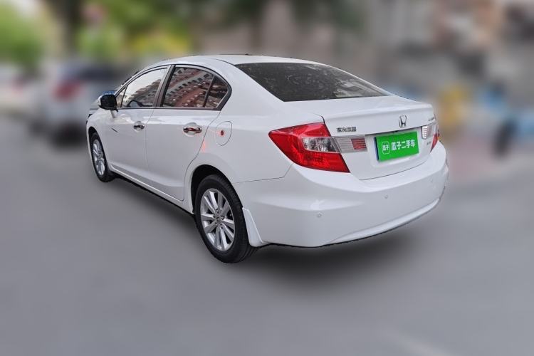 Used Honda Civic 2013 10th Anniversary 1.8L Automatic Luxury Edition Rear Left 45 Deg