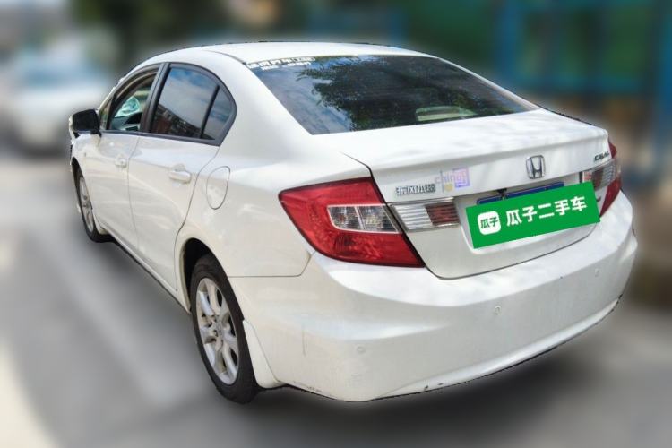 Used Honda Civic 2013 10th Anniversary 1.8L Automatic Comfort Version Rear Left 45 Deg
