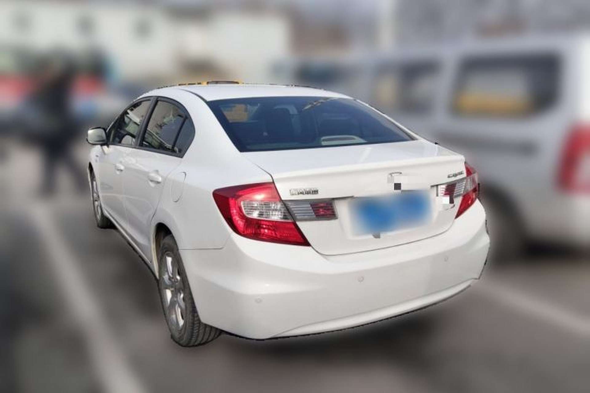 Used Honda Civic 2013 10th Anniversary 1.8L Automatic Comfort Version Rear Left 45 Deg
