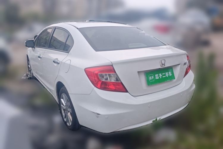 Used Honda Civic 2013 10th Anniversary 1.8L Automatic Luxury Edition Rear Left 45 Deg