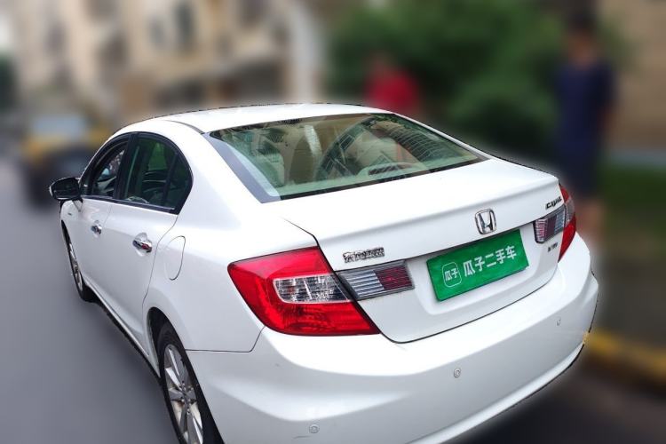 Used Honda Civic 2013 10th Anniversary 1.8L Automatic Luxury Edition Rear Left 45 Deg