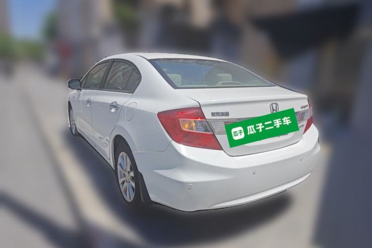 Used Honda Civic 2013 10th Anniversary 1.8L Automatic Luxury Edition Rear Left 45 Deg
