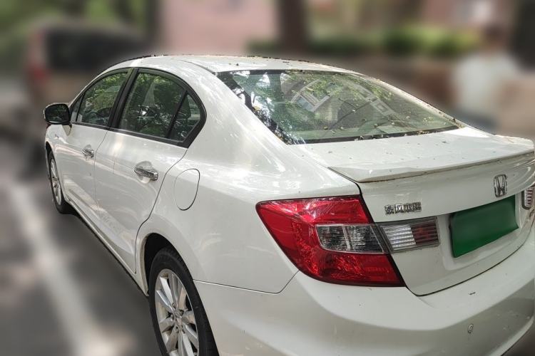 Used Honda Civic 2013 10th Anniversary 1.8L Automatic Luxury Edition Rear Left 45 Deg