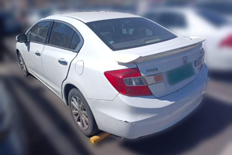 Used Honda Civic 2013 10th Anniversary 1.8L Automatic Luxury Edition Rear Left 45 Deg