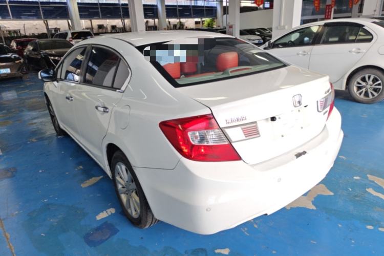 Used Honda Civic 2013 10th Anniversary 1.8L Automatic Luxury Edition Rear Left 45 Deg