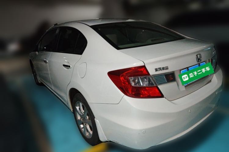 Used Honda Civic 2013 10th Anniversary 1.8L Automatic Comfort Version Rear Left 45 Deg