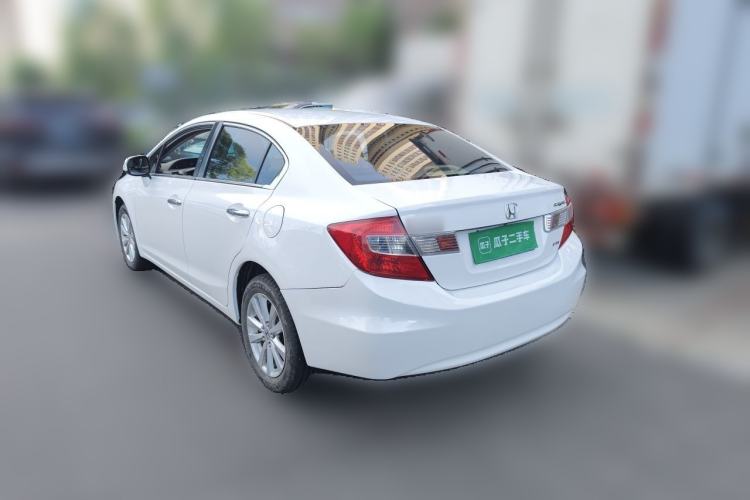 Used Honda Civic 2013 10th Anniversary 1.8L Automatic Luxury Edition Rear Left 45 Deg