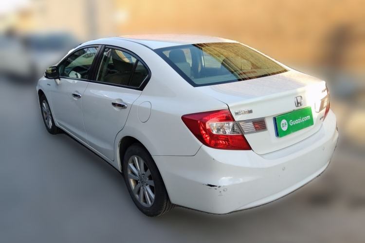 Used Honda Civic 2013 10th Anniversary 1.8L Automatic Luxury Edition Rear Left 45 Deg