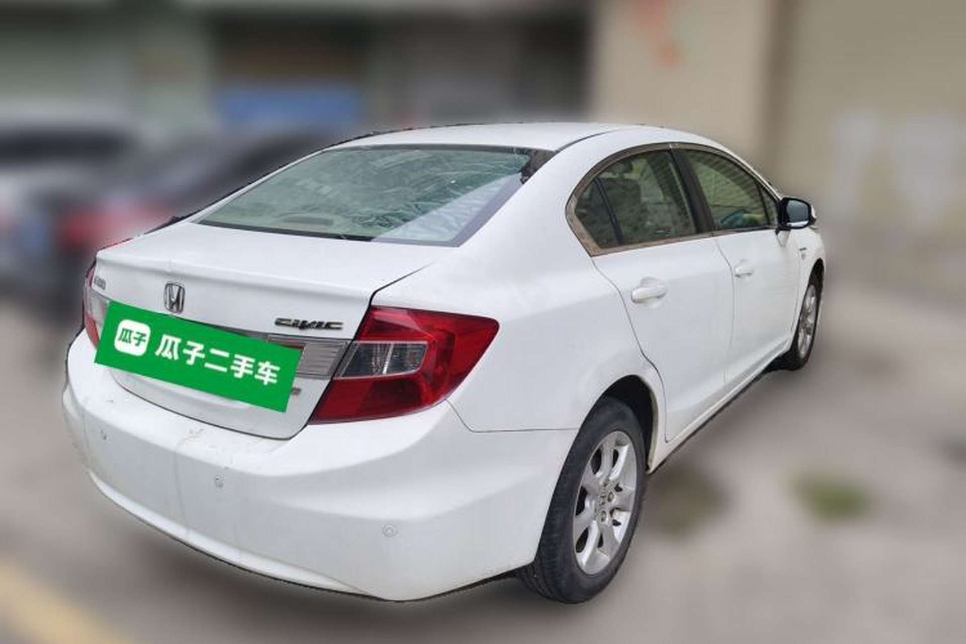 Used Honda Civic 2013 10th Anniversary 1.8L Automatic Comfort Version Rear Right 45 Deg