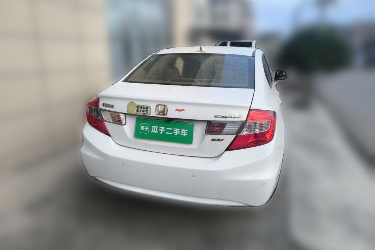 Used Honda Civic 2013 10th Anniversary 1.8L Automatic Comfort Version Rear Right 45 Deg