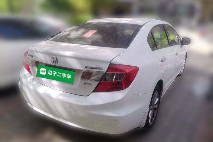 Used Honda Civic 2013 10th Anniversary 1.8L Automatic Luxury Edition Rear Right 45 Deg