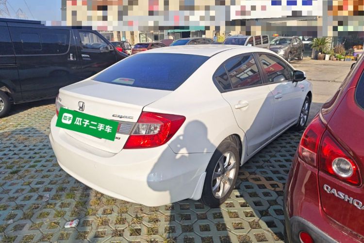 Used Honda Civic 2013 10th Anniversary 1.8L Automatic Comfort Version Rear Right 45 Deg