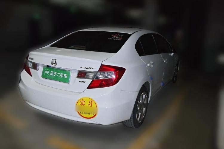 Used Honda Civic 2013 10th Anniversary 1.8L Automatic Comfort Version Rear Right 45 Deg