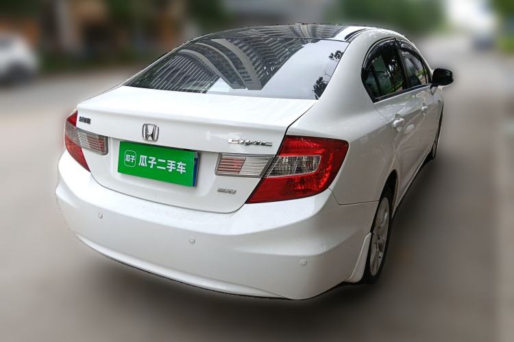 Used Honda Civic 2013 10th Anniversary 1.8L Automatic Comfort Version Rear Right 45 Deg
