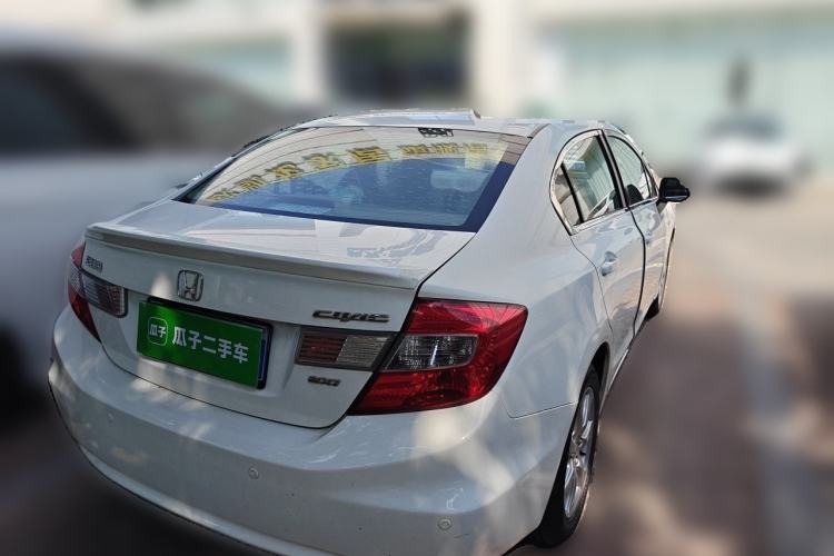 Used Honda Civic 2013 10th Anniversary 1.8L Automatic Comfort Version Rear Right 45 Deg