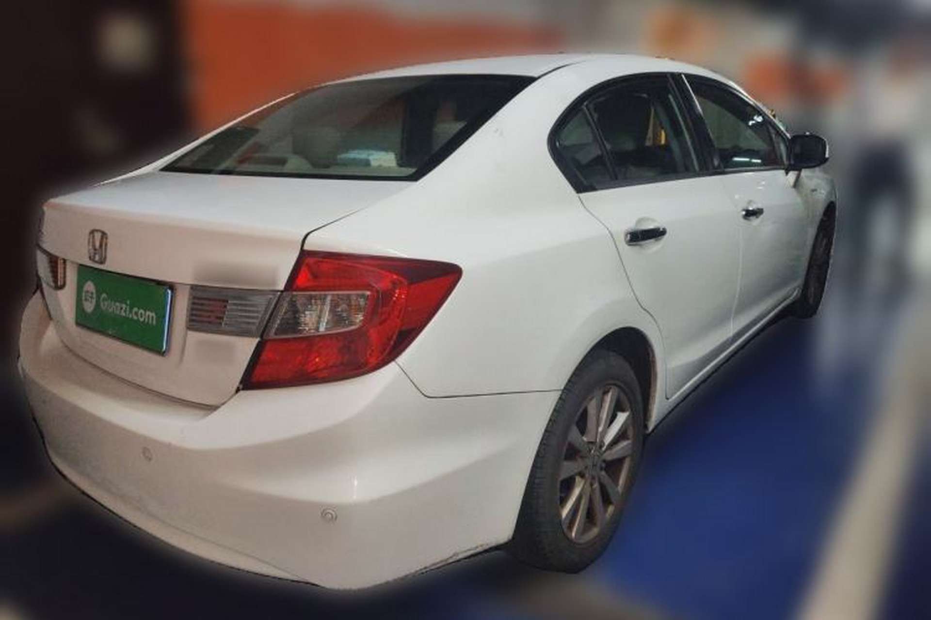 Used Honda Civic 2013 10th Anniversary 1.8L Automatic Luxury Edition Rear Right 45 Deg