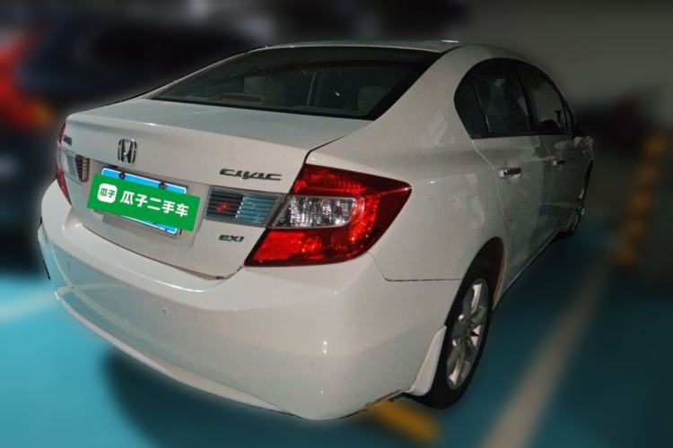 Used Honda Civic 2013 10th Anniversary 1.8L Automatic Comfort Version Rear Right 45 Deg