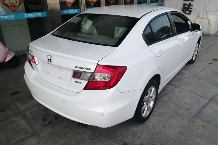 Used Honda Civic 2013 10th Anniversary 1.8L Automatic Comfort Version Rear Right 45 Deg