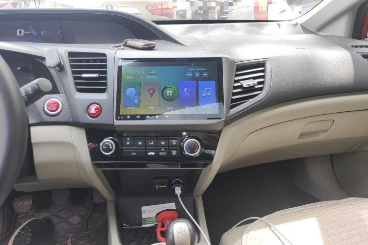 Used Honda Civic 2014 1.8L manual Comfort version Audio And AC Panel