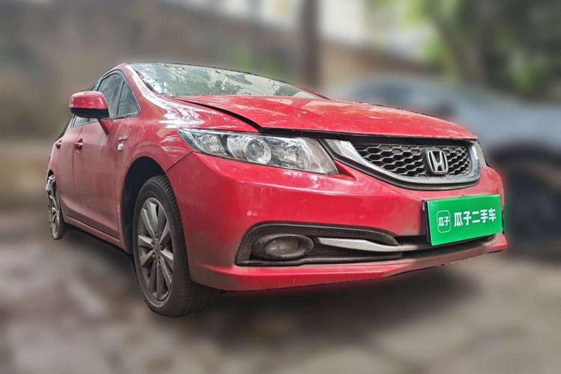 Used Honda Civic 2014 1.8L Automatic Classic Edition Front Right 45 Deg