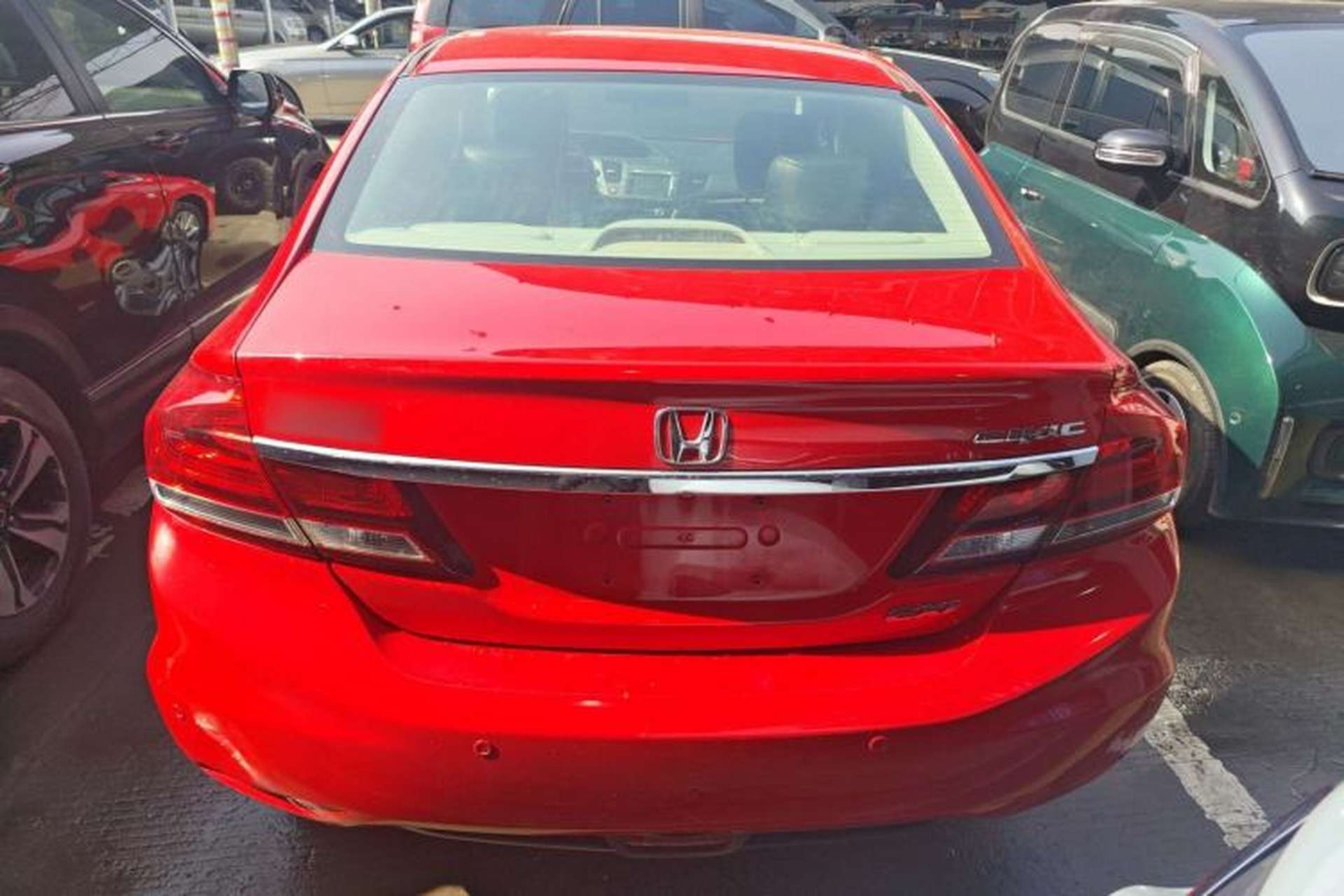 Used Honda Civic 2014 1.8L automatic comfort version Rear