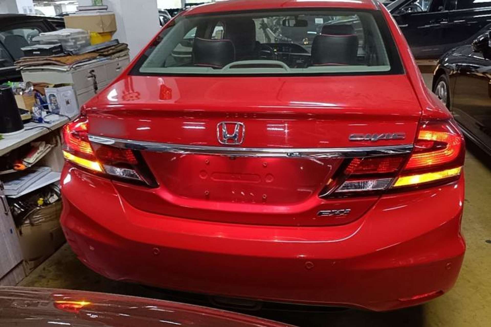 Used Honda Civic 2014 1.8L automatic comfort version Rear