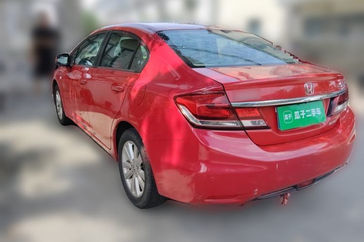 Used Honda Civic 2014 1.8L automatic comfort version Rear Left 45 Deg