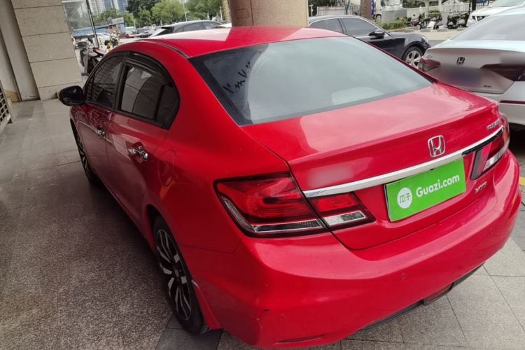 Used Honda Civic 2014 1.8L automatic luxury edition Rear Left 45 Deg