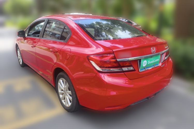 Used Honda Civic 2014 1.8L automatic comfort version Rear Left 45 Deg